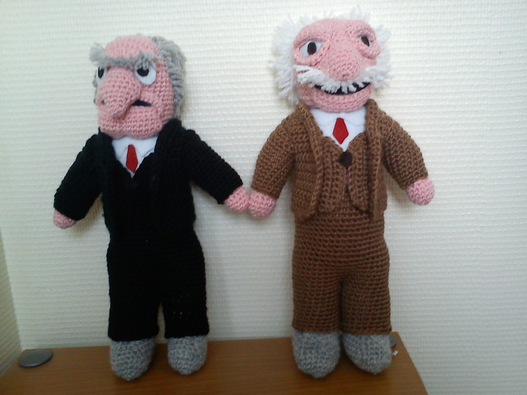 les 2 comperes des muppets