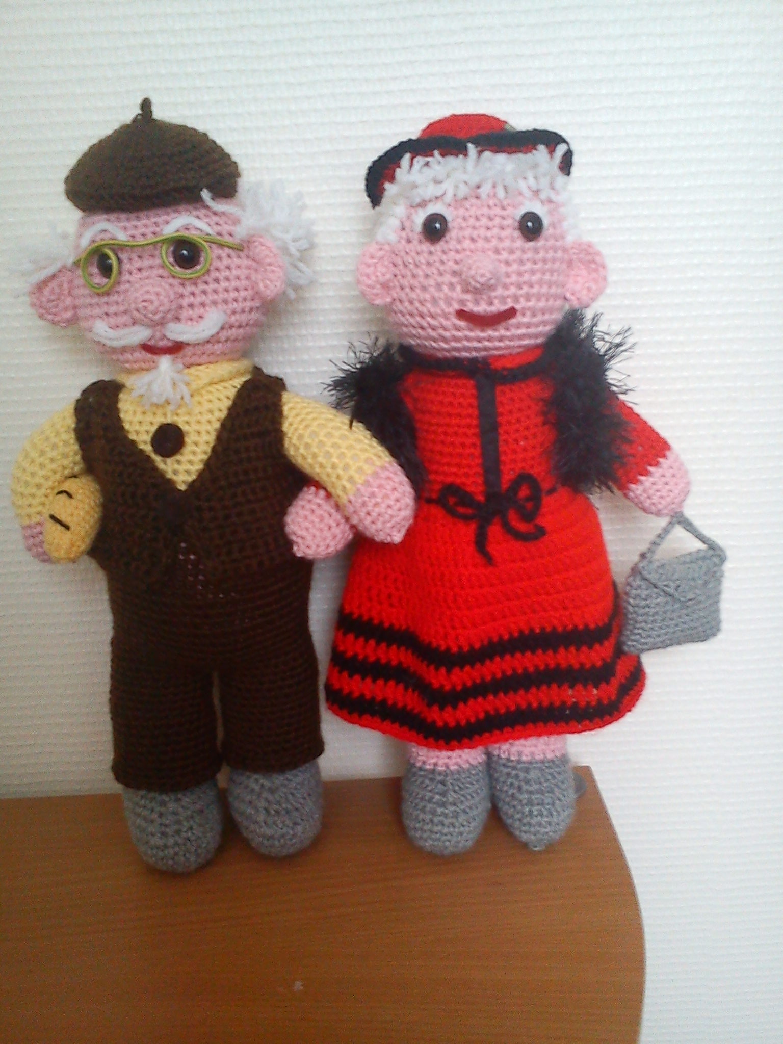 papi et mamie